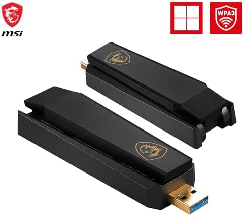 MSI AXE5400 WIFI USB ADAPTER - Görsel 7