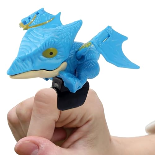 Wscwl 恐竜指人形 | 指先で楽しむフィギュア | 幼児向け恐竜おもちゃ - 3歳以上のお子様向け イースター 幼児遊び グッディバッグ バレンタインデー