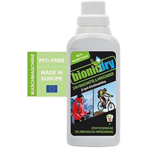 bionicdry 2-IN-1 Waschmittel und Imprägnierer für Sportkleidung und Funktionskleidung Cover