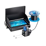 Système de caméra de pêche étanche avec écran IPS, objectif grand angle et câble submersible de 15 m ou 30 m pour divers environnements aquatiques (30 m)