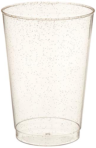 100 Count Hard Plastic 12-Ounce Party Cups/Old Fashioned Tumblers Ideal for Home, Office