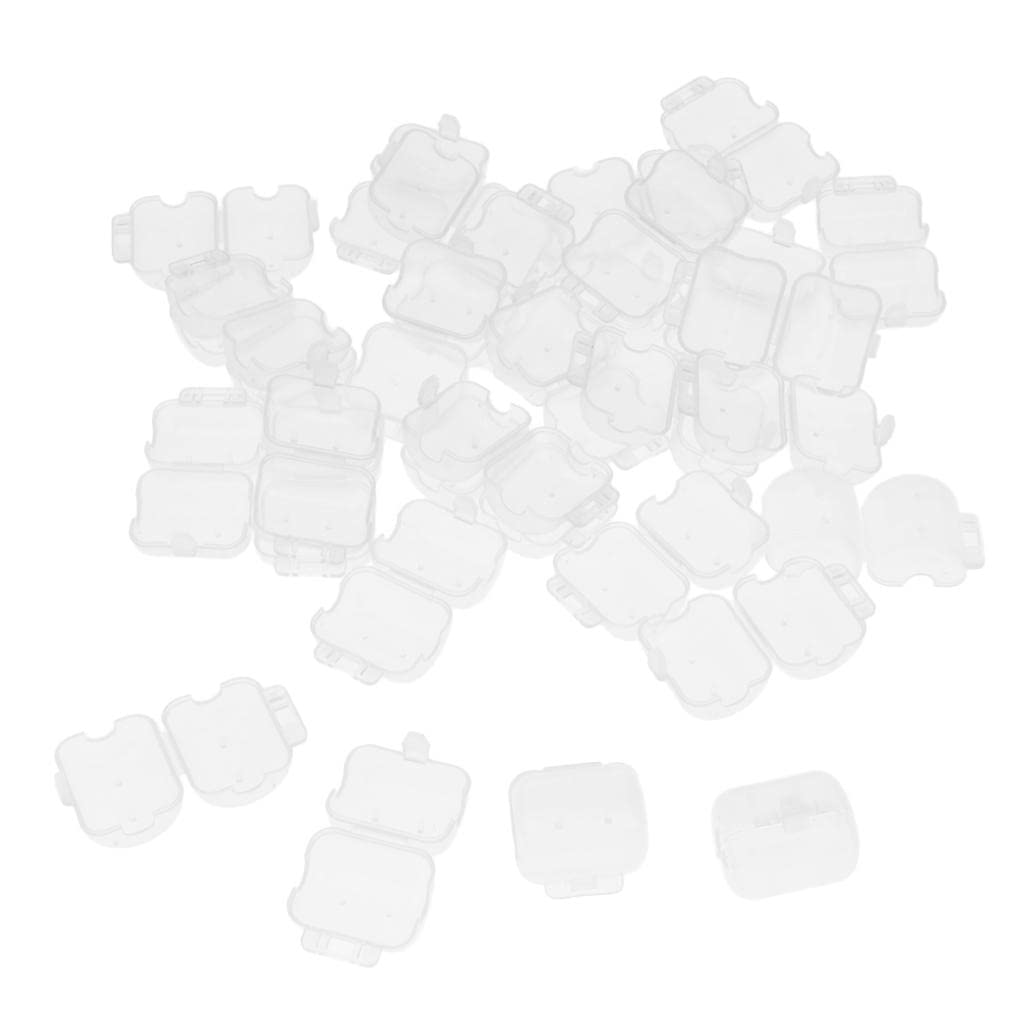 Baoblaze 30pcs Calamar Jig de Gancho Camarones Pesca Jigs Señuelos Cubiertas Gorras de Seguridad, S