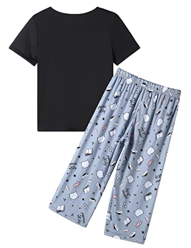MyFav-Conjunto-de-pijama-de-manga-corta-con-estampado-de-vino-tinto-suave-para-mujer MyFav-Conjunto-de-pijama-de-manga-corta-con-estampado-de-vino-tinto-suave-para-mujer