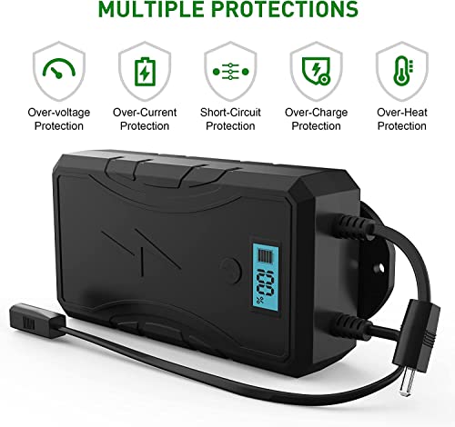 NOPWOK Akku-Satz für Liegemöbel 2500mAh Universal Wireless Liege Akku-Satz wiederaufladbar für elektrische Liege, Couch, Sofas, Lift Stühle Passend für Möbel mit 2-Pin Anschluss