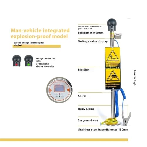 Éliminateur statique antidéflagrant pour stopper les étincelles du corps humain