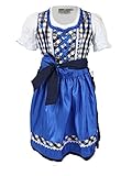 Lekra Kinderdirndl Fanny (92, blau)