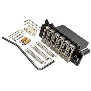 Wilkinson WVS50IIK 52,5mm 2 points Pontets Acier Chevalet Tremolo Vibrato avec Bloc en Acier Complet pour Guitare… - Les Beatles, Paul McCartney, John Lennon, RIngo Starr, George Harrison