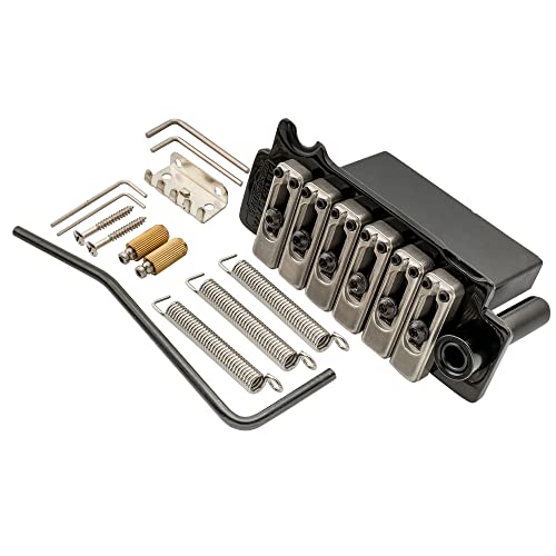 Wilkinson WVS50IIK 52,5mm 2 points Pontets Acier Chevalet Tremolo Vibrato avec Bloc en Acier Complet pour Guitare… - Les Beatles, Paul McCartney, John Lennon, RIngo Starr, George Harrison Wilkinson WVS50IIK 52,5mm 2 points Pontets Acier Chevalet Tremolo Vibrato avec Bloc en Acier Complet pour Guitare…
