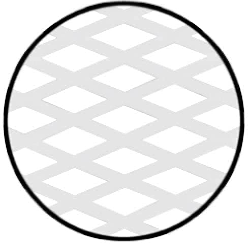 Gedotec Ventilation Grille Plastic White, Gridded, Pack of 10 - Image 3
