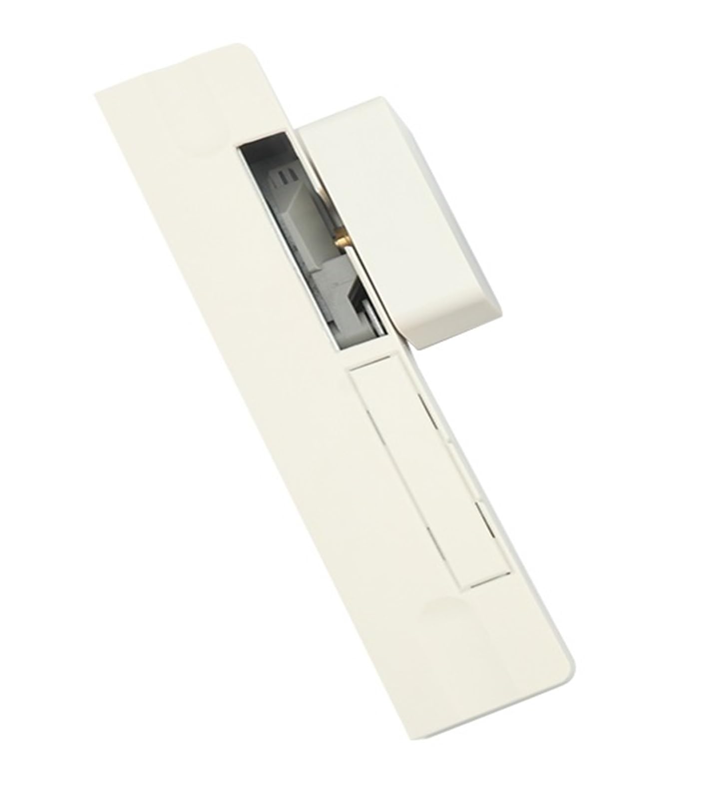 chiudiporta a molla chiudiporta automatico a induzione fermaporta attrezzatura for chiusura automatica porte supporto silenzioso hardware posizionamento e arresto tampone(Brownright Side Open)