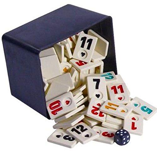 Staroyun 1010242- Rummy-Spielsteine, Romme-Spielsteine aus Melamin, Okeytasi