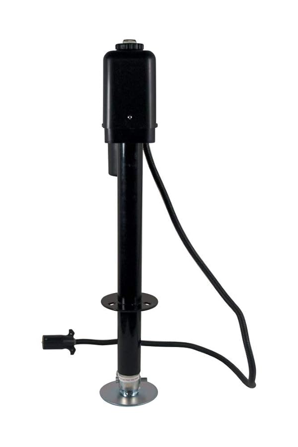Quick Products JQ-3500B-7P Power A-Frame Electric Tongue Jack with 7-Way Plug - 3,650 lbs. Lift Capacity, Black by Quick Products - Image 5