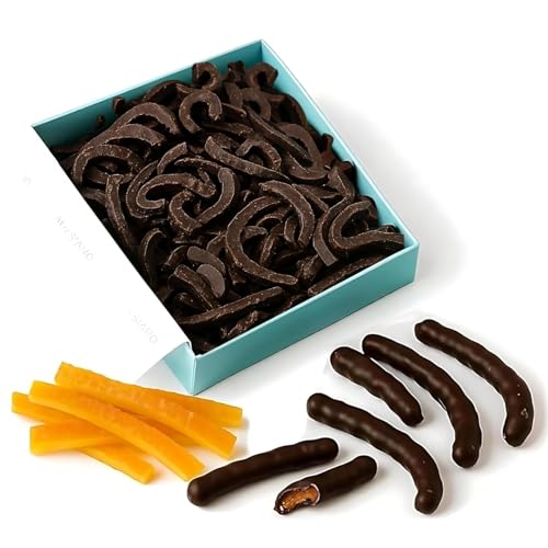 Andy Anand Chocolatier Chocolate Covered Orange Peel Bars Infused Fresh