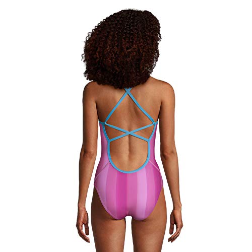 Speedo Women's Swimsuit One Piece Endurance X Back Printed3