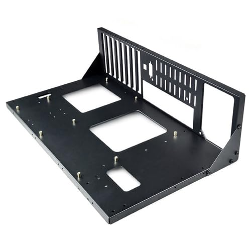 MINGTIANGH オープンシャーシ PC ケース オープンエア オープンフレームの開放型pcケース コンピュータ ケース 鉱業フレーム 鉱業 マイニング マシン ケース マイニング ツール マザーボード用ケース マイニングフレーム 厚みのあるオープンブラケットシャーシラック専用 ATX