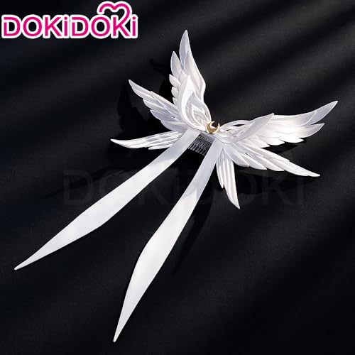 KIRA KIRA Columbina Cosplay Headwear Game Genshin Columbina 3D Printing Headdress Hair Accessories Props Song of the Welkin Moon Headwear by KIRA KIRA - Used condition - Image 4