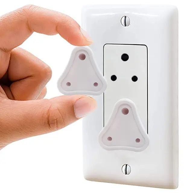 Garbify 12-Piece Baby Safety Electric Socket Plug Guards by Certified Professional Child Proofer, Switch Board Covers for Kids Safety with Easy Removal Pin Set (12, 1 Set) - Image 3 thumbnail
