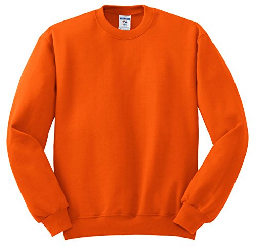Sweat Jerzees Burnt Orange 371 L sweat-shirt col rond chaud et doux
