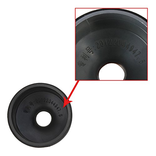 Festnight Silenciador Mute ABS leve para saxofone saxofone alto Sax (Gold)