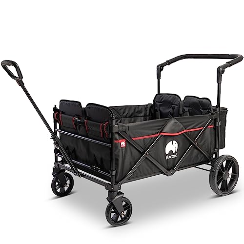 Bollerwagen elvent WagonPro City – Faltbarer Handwagen mit Dach