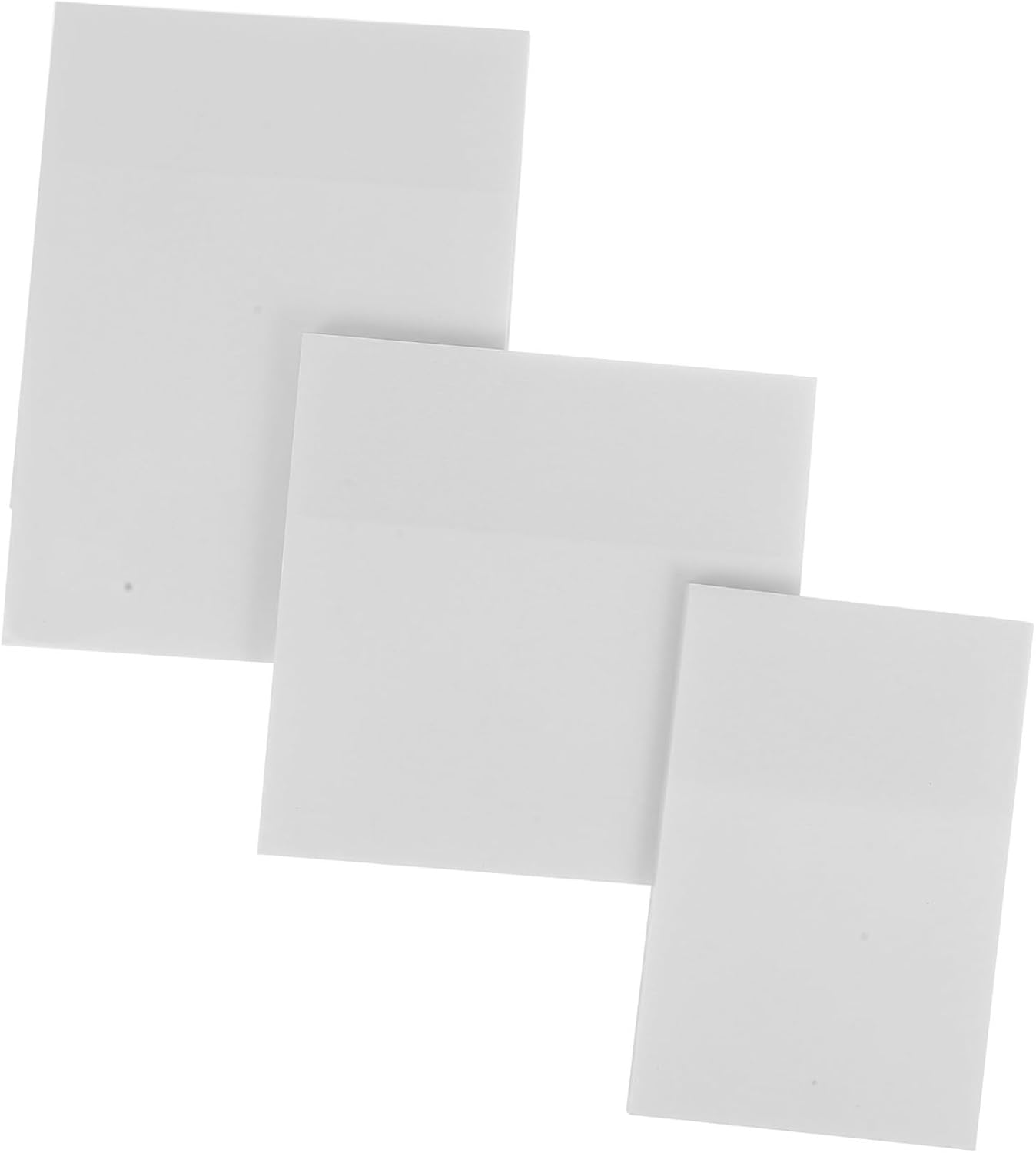 Reusable Note Pads 3 Pack PET Repositionable Index Pads