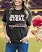 Baseball Shirts Women Softball Game Day T-Shirt Baseball Graphic Tee Tops Casual Short Sleeve T-Shirt