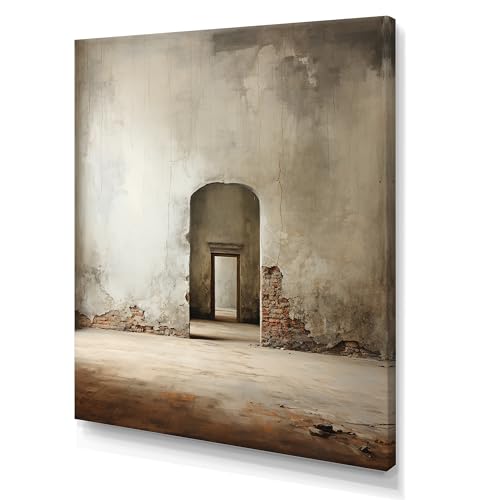 DesignQ Minimalism Wall Art, Embracing Empty Space: Beige Minimalism, Minimalism