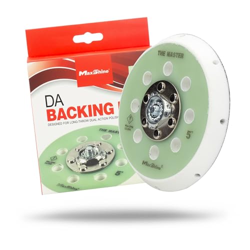 Plaque d'appui Double Action Maxshine Pro Series filetée pour lustreuse orbitale