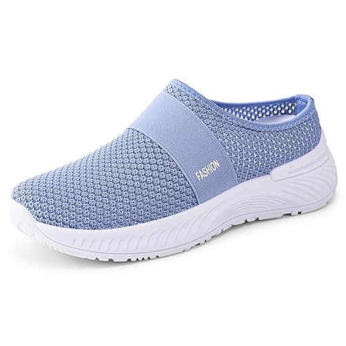 Baskets à enfiler pour femme tricotée pour pieds larges en 40 - 3