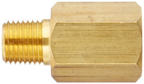 Sintered Pressure Snubber, 1/4 NPT, Brass, C" Disc Installed, Pressure Rating 6,000 PSI