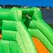 Blast Zone Crocodile Isle - Huge 22x14 Inflatable Water Park - Dual Curved Slides - Splash Area - Climbing Wall - Blower