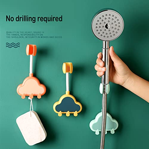 Plastic Cloud Shower Stand 360 Degree Rotating Shower Head Stand Cute Shower Stand Bathroom Accessories #TOP3