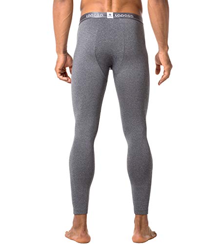 image for LAPASA Men's Thermal Underwear Pants Fleece Lined Long Johns Leggings 
