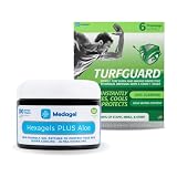 Medagel Hexagels Plus Aloe Vera Paraben Free Hydrogel Pads and TURFGUARD Turf Burn and Wound Dressin