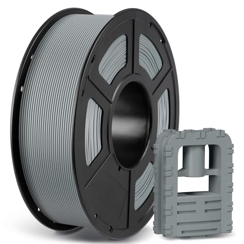 ANYCUBIC ASA Filament 1,75 mm pour Imprimante 3D FDM, Résistance aux Intempéries, Précision Dimensionnelle +/- 0.02 mm, Parfait pour pièces fonctionnelles extérieures, 1kg, Gris Gris 1kg
