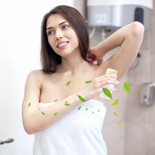 15 Pcs Plastic Empty Deodorant Containers Twist-up DIY Deodorant Tubes Top Filling Refillable Lip Balm Tubes For Deodorant Lip Balm Lotion Sticks etc (white, 60ml/2oz)4