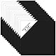 Belle Vous 14 Stk Leere Schwarze Leinwände zum Bemalen – 20 x 20 cm – Vorgespannte Kleine Leinwand – Schwarze Leinwand für Acrylfarben, Ölgemälde, Skizzen und Zeichnungen