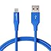 Produktbild AmazonBasics Lightning auf USB A Kabel, Apple MFi Zertifiziert  - 1,8 m, 1er Pack, Blau