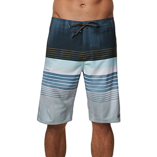 O'NEILL Men's Hyperfreak Heist Boardshorts,28,Dust Blue