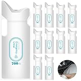 XISUN Urinbeutel für Unterwegs Einweg Urinbeutel 700ml Tragbarer Urinbeutel Super Saugfähig Notfall Erbrochen Beutel Reise Urinal Tasche für Männer Frauen Kinder Patienten und Schwangere 12PCS