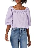 BB DAKOTA womens Peregrine Top Shirt, Violet Tulip, Medium US