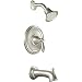 Moen T2153BN Brantford PosiTemp Tub and Shower Trim Kit without Valve, Brushed Nickel