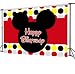 zlhcgd 7x5FT Mickey Mouse Photography Vinyl Photo Background for Kids Birthday Party Backdrops Decoration