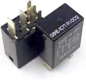 4 Relè Auto OMRON G8HE-1C7T-R1-DC12 12V 40A 5 Pin – Alta Corrente Nuovi