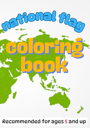 national flag coloring book