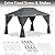 Rotihom Gazebo 10x13 with Mosquito Netting & Privacy Screens. Double Roof Design Outdoor Gazebo with Powder-Coated Metal Frame for Patio, Deck, Backyard, Garden & Lawns