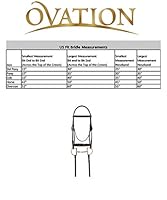 Algopix Similar Product 3 - Ovation ATS Round Raised Fancy Stitched