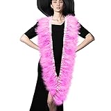 KAWAII-Natural Turkey Marabou Fluffy Feather Fringe Trim - Clothing Accessories DIY Craft 5-7 inches