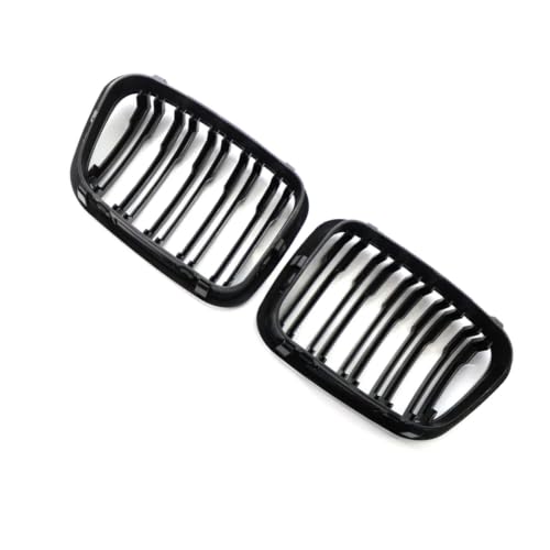 Parrilla riñón delantera para E46 Serie 3 4D con ajuste directo de parachoques