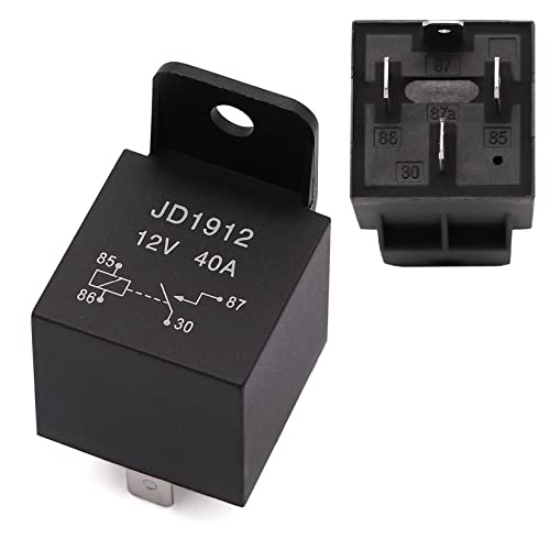 Taigoehua Electric Fan Wiring Install Kit Complete Thermostat 40 Amp Relay 185° -175° #TOP4